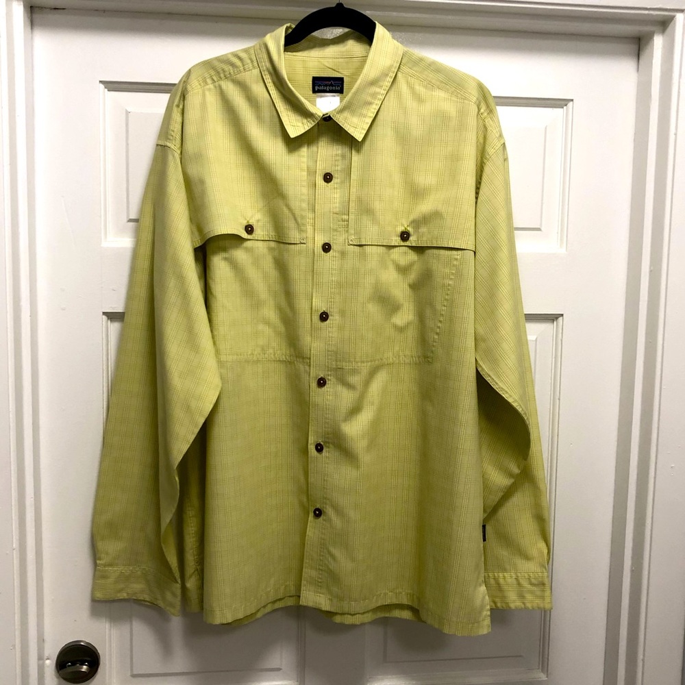 🔥 Patagonia LS Vented Button Up Shirt 🔥 XL